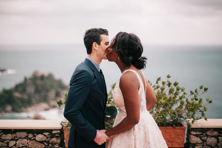 small wedding in Taormina