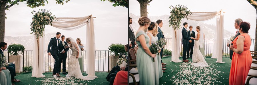 villa cimbrone wedding photographer