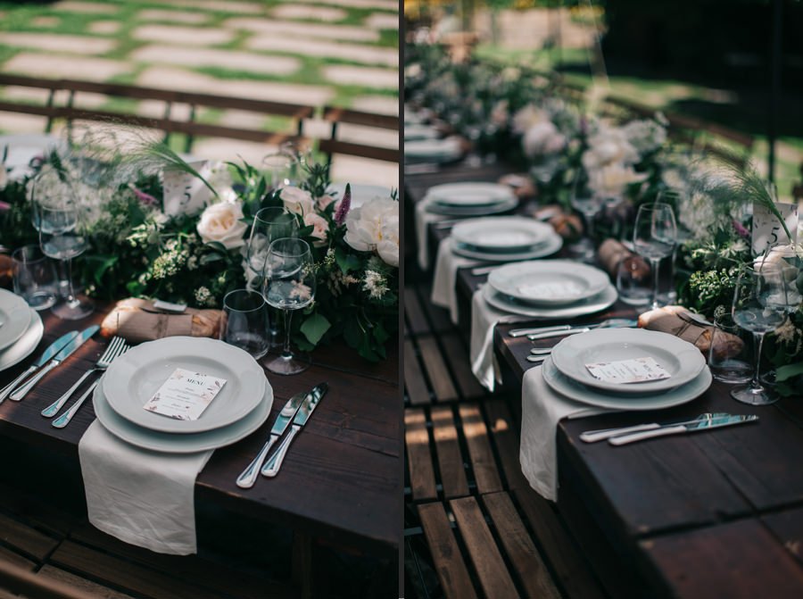 wedding table settings