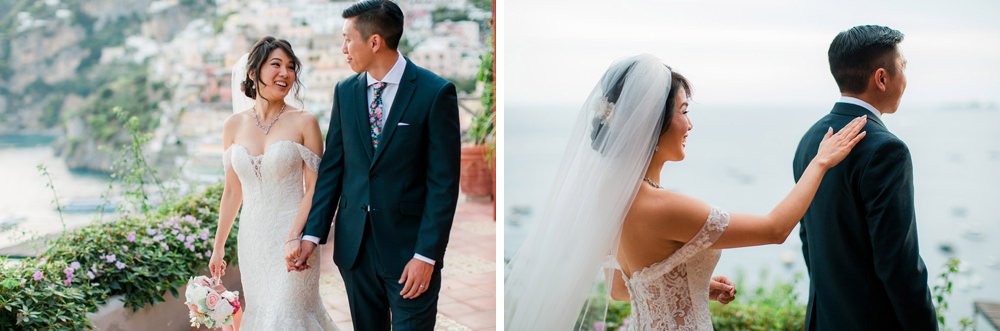 wedding in positano