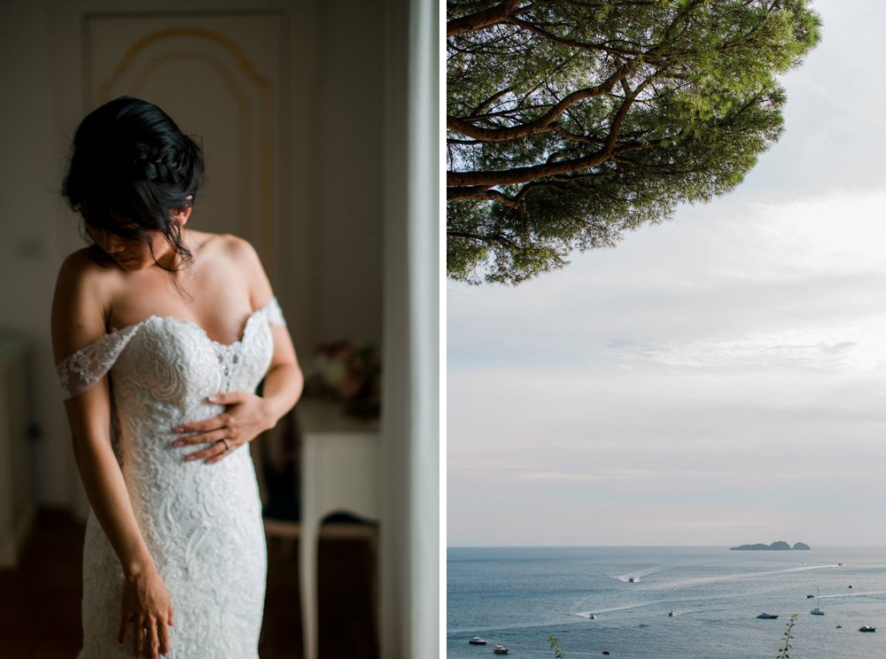 wedding in positano