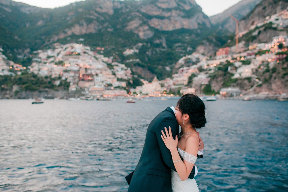 elopement in Positano