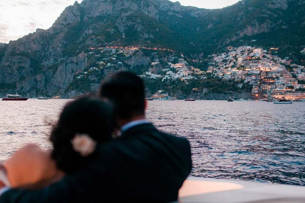 elopement in Positano