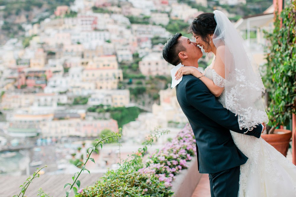 elopement at hotel marincanto in positano