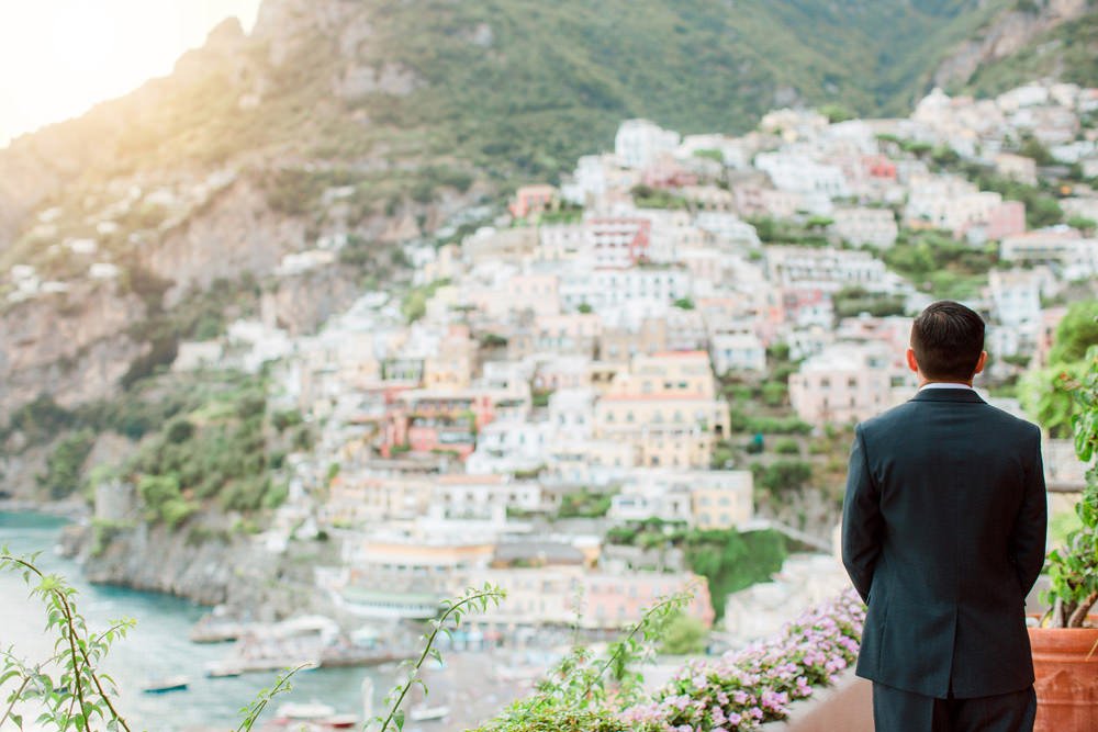 elopement at hotel marincanto in positano