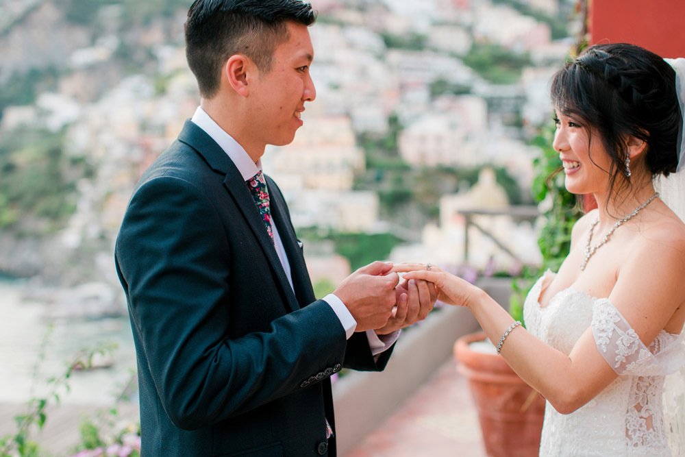 elopement at hotel marincanto in amalfi coast