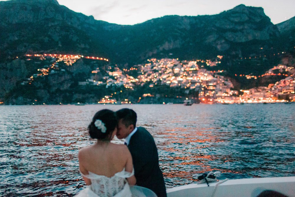 elopement in positano